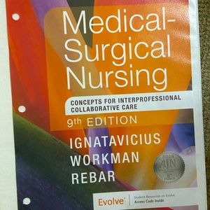 Medical Surgical Nursing 9th edition Ignatavicius loose leaf